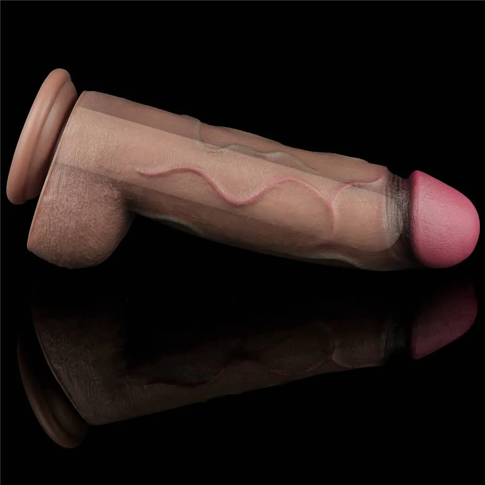 12'' Dual Density Dildo Silicone Cock XXL