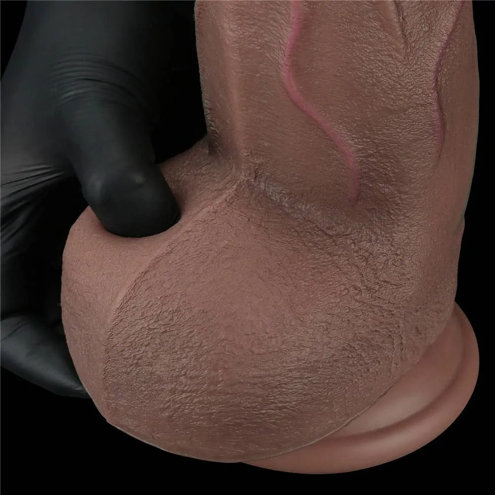 12'' Dual Density Dildo Silicone Cock XXL
