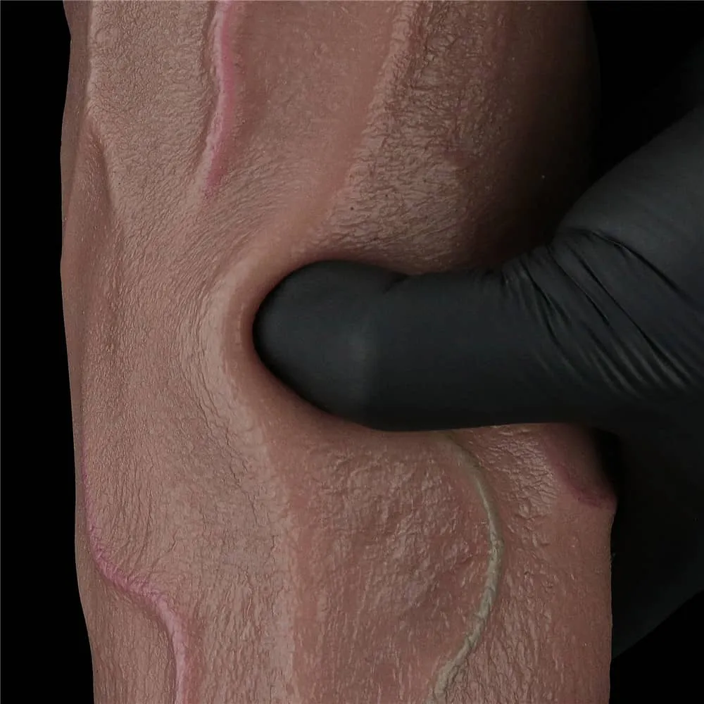 12'' Dual Density Dildo Silicone Cock XXL