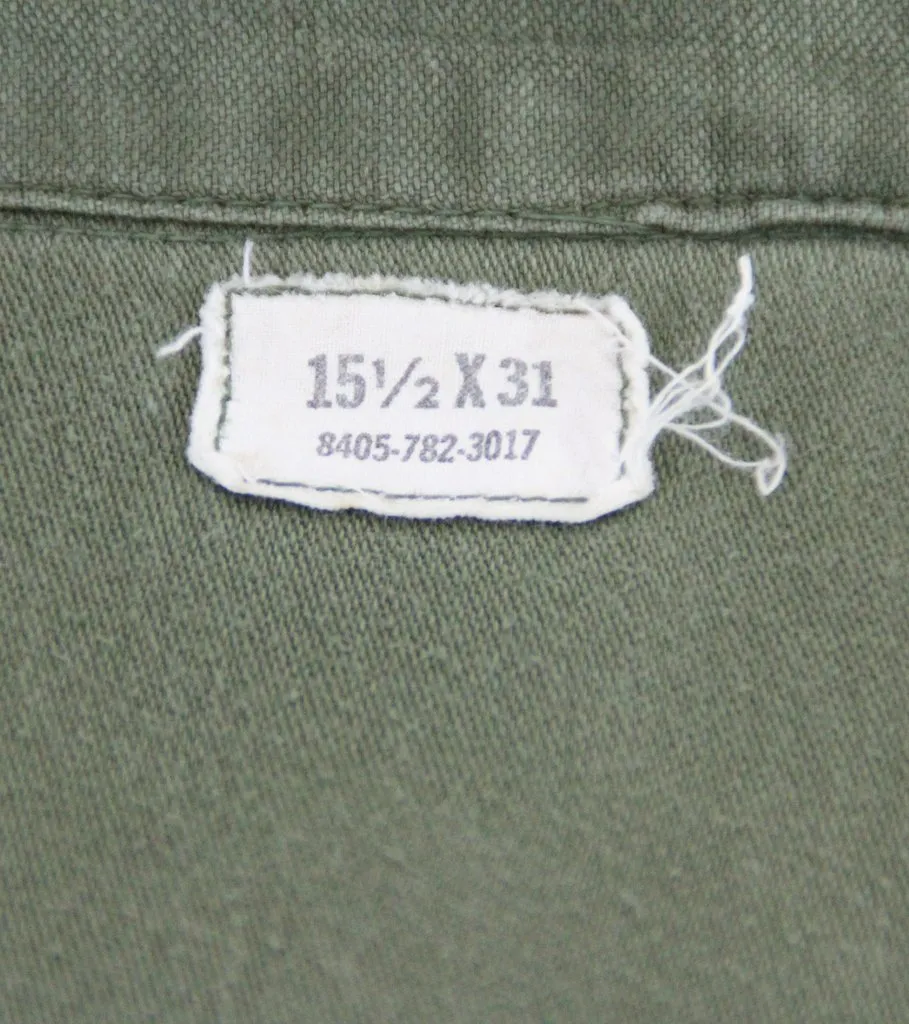 1970s Vintage Embroidered Army Camouflage Jacket