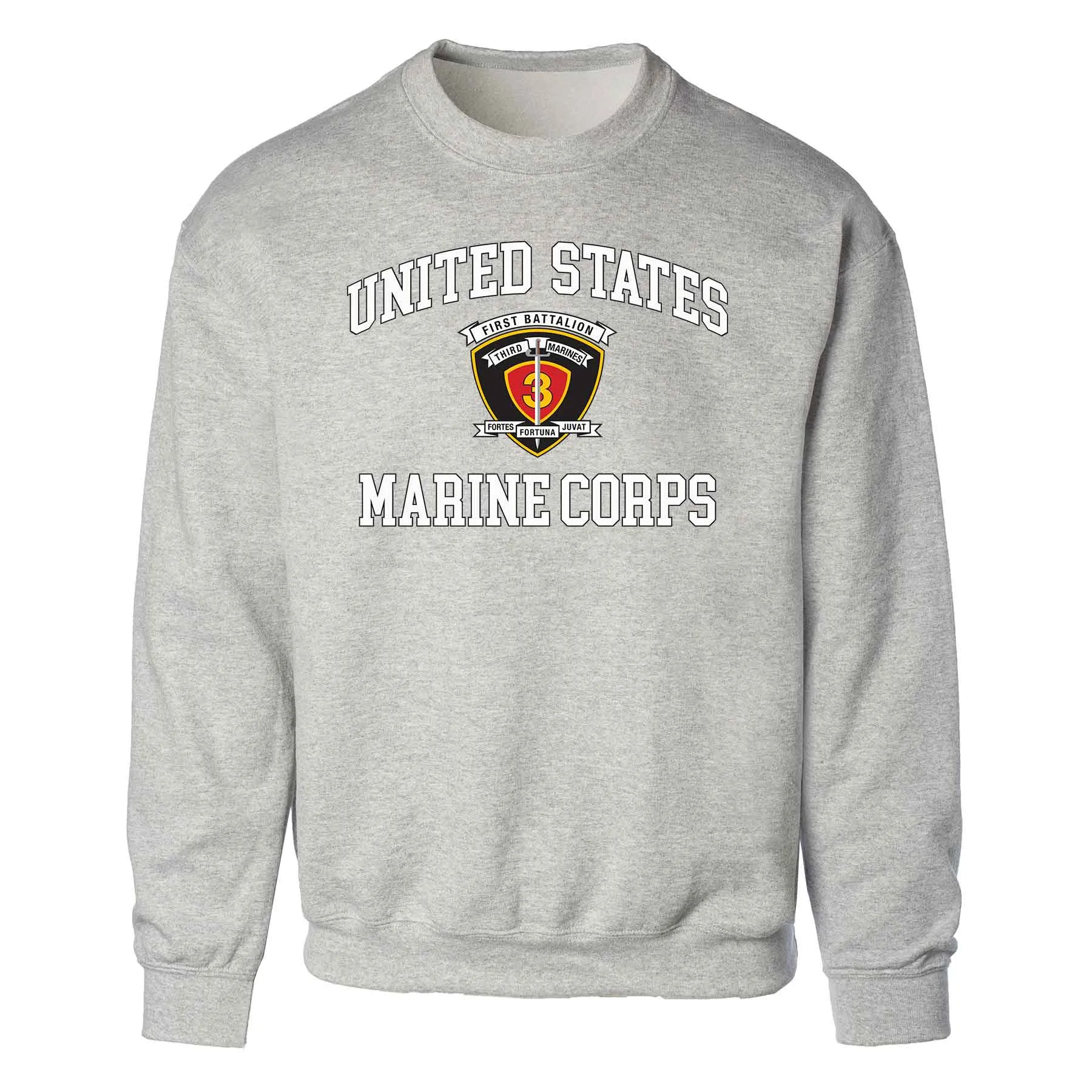 1st Battalion 3rd Marines USMC Sweatshirt