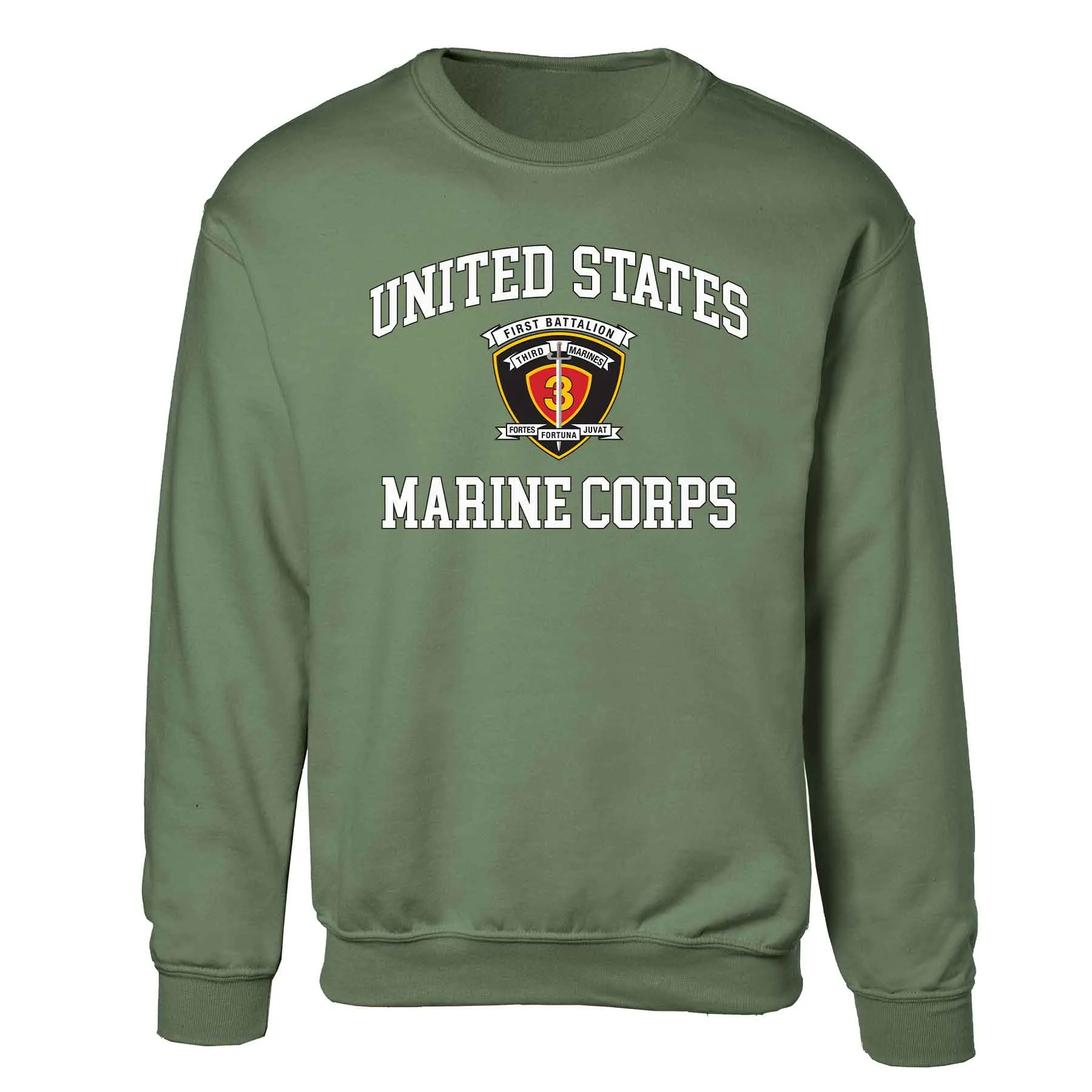 1st Battalion 3rd Marines USMC Sweatshirt