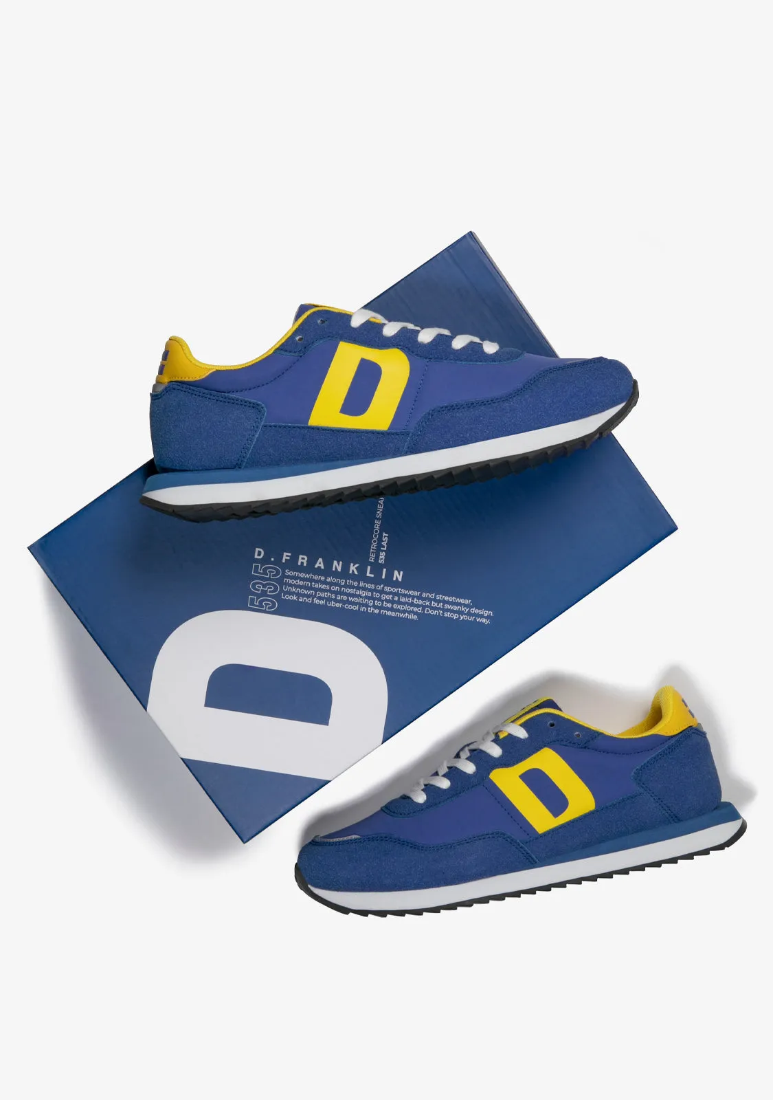 535 Nylon Royal Blue / Yellow
