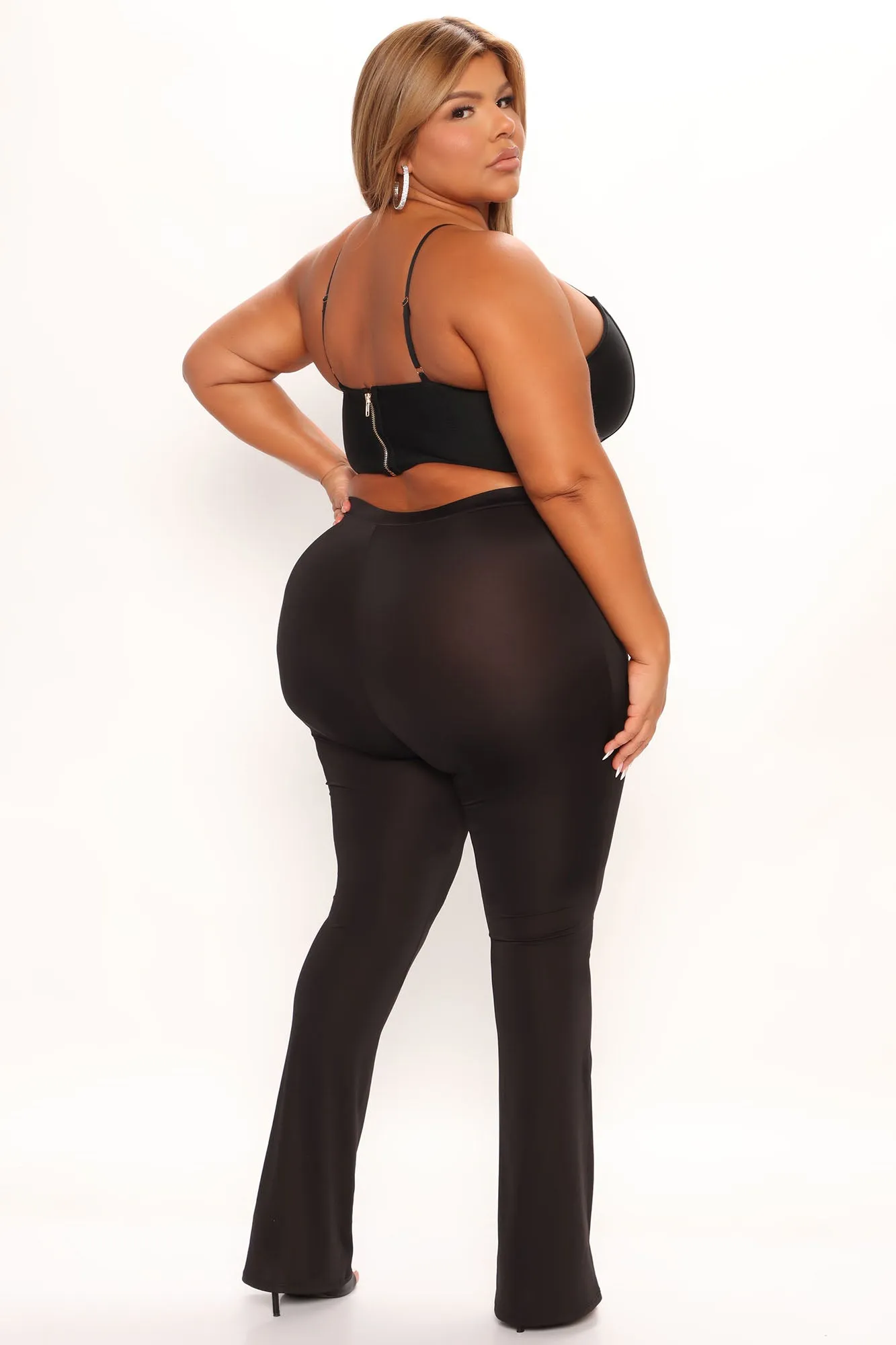 All Good Ruched Pant 33 - Black