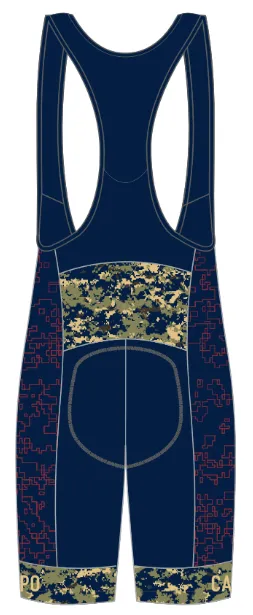 Annadel Illuminati - Green Camo Design - Bib Shorts