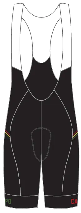 Annadel Illuminati - Reggae Design - Bib Shorts