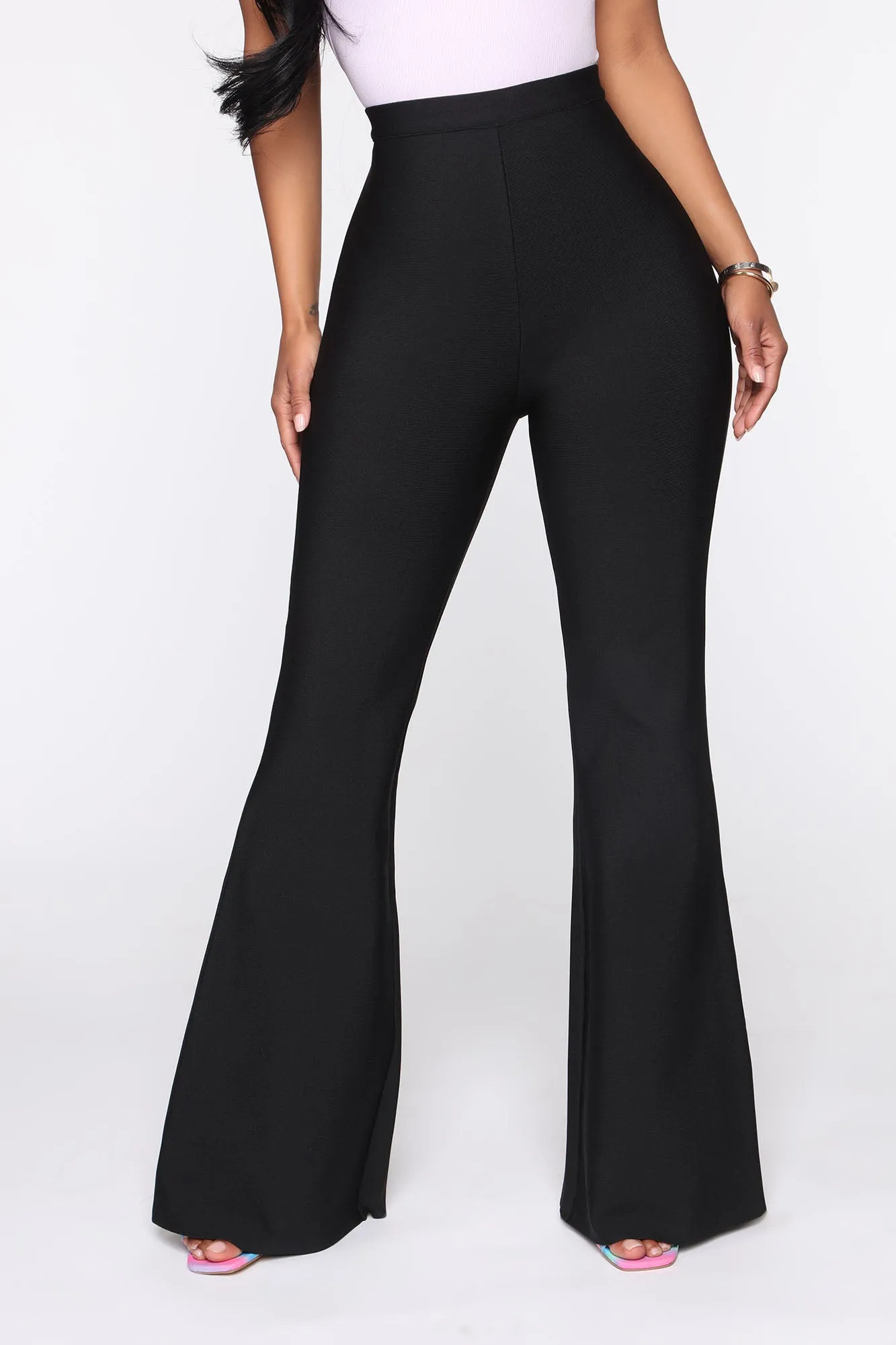As She Pleases Bandaged Pant - Black