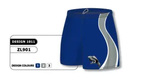 Athletic Knit Custom Sublimated Lacrosse Short Design 1011