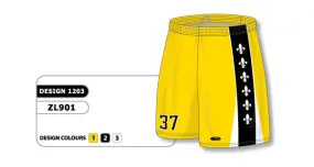 Athletic Knit Custom Sublimated Lacrosse Short Design 1203