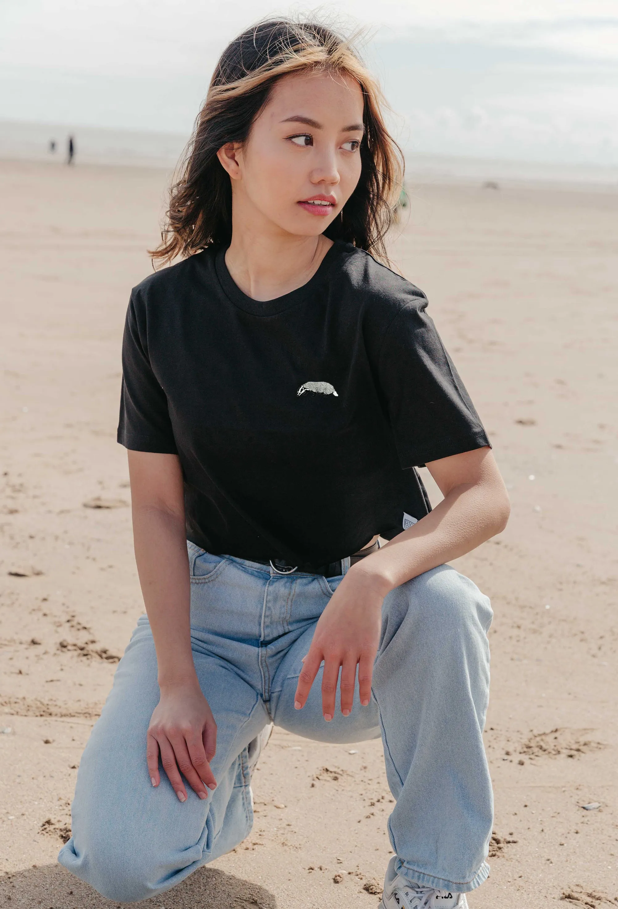 badger womens cropped t-shirt