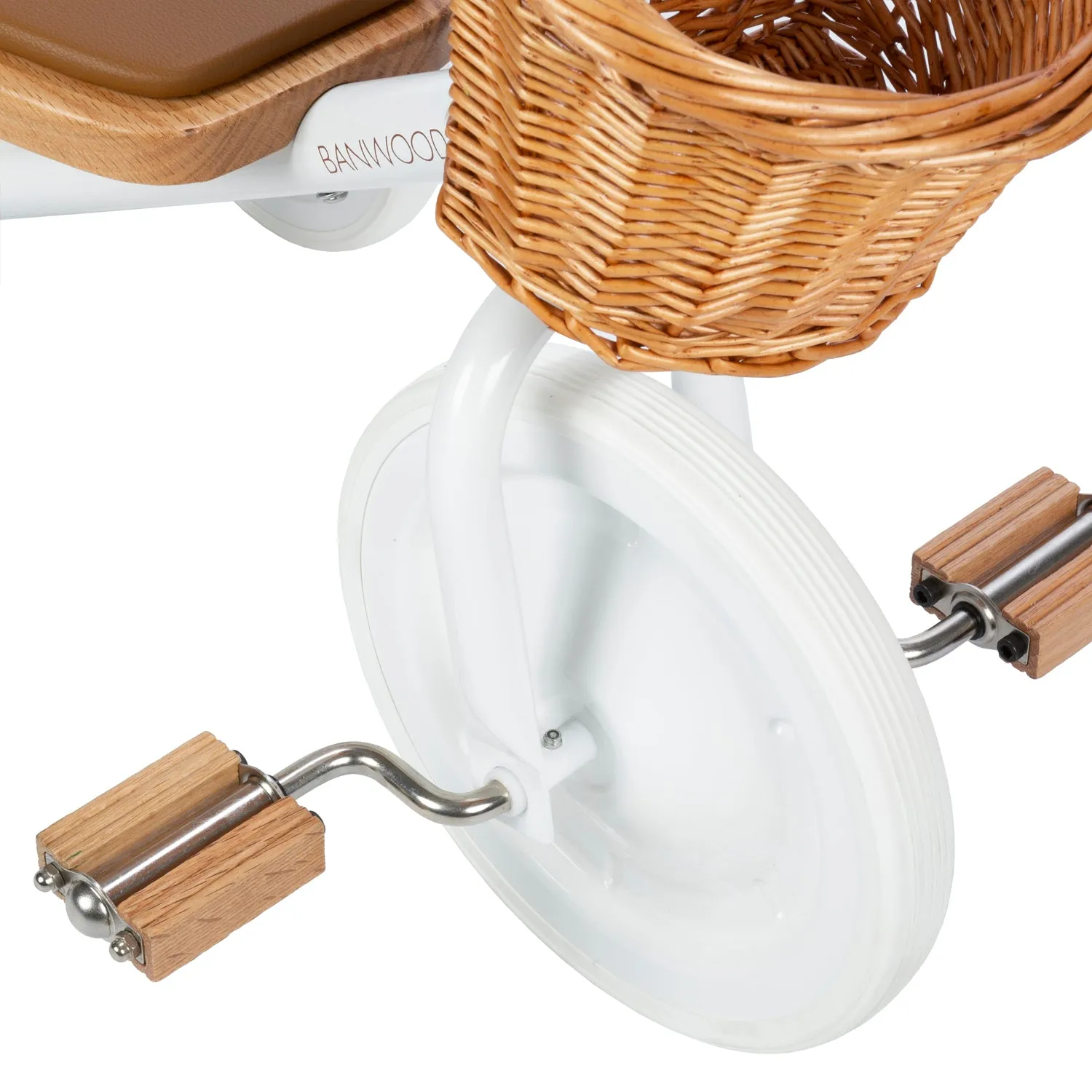 Banwood Trike (and basket)- White