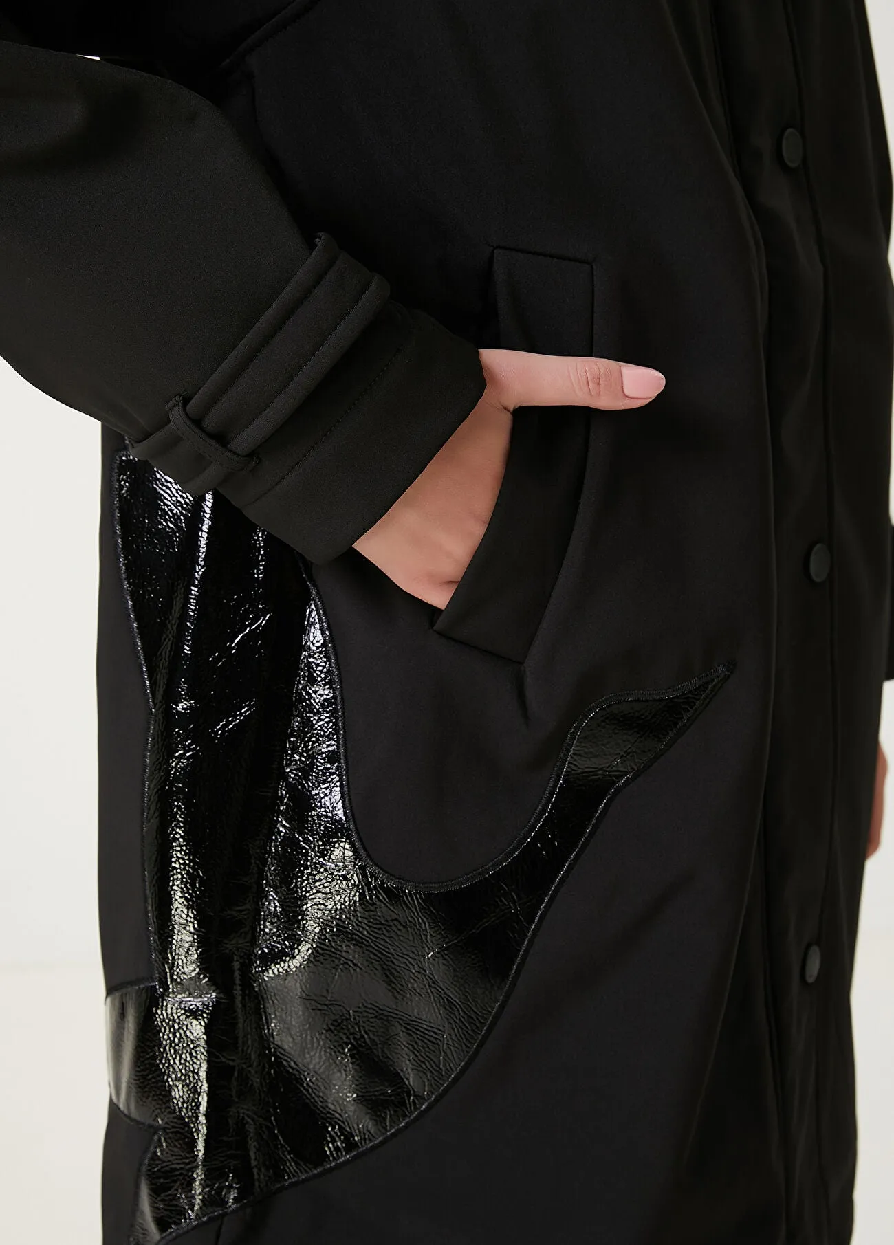 Beymen Club Hooded Coat Black
