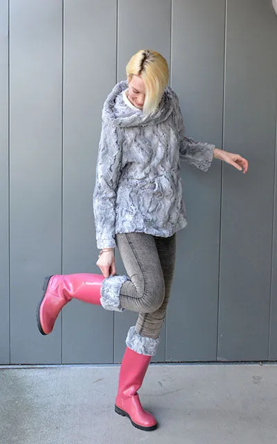 Boot Topper - Luxury Faux Winter River (Sold Out!)