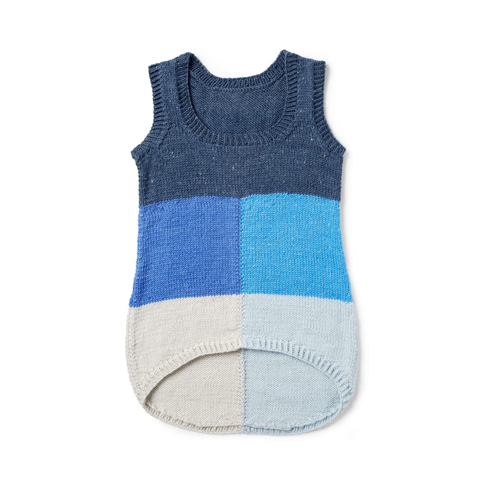 Caron X Pantone Color Block Knit Tank