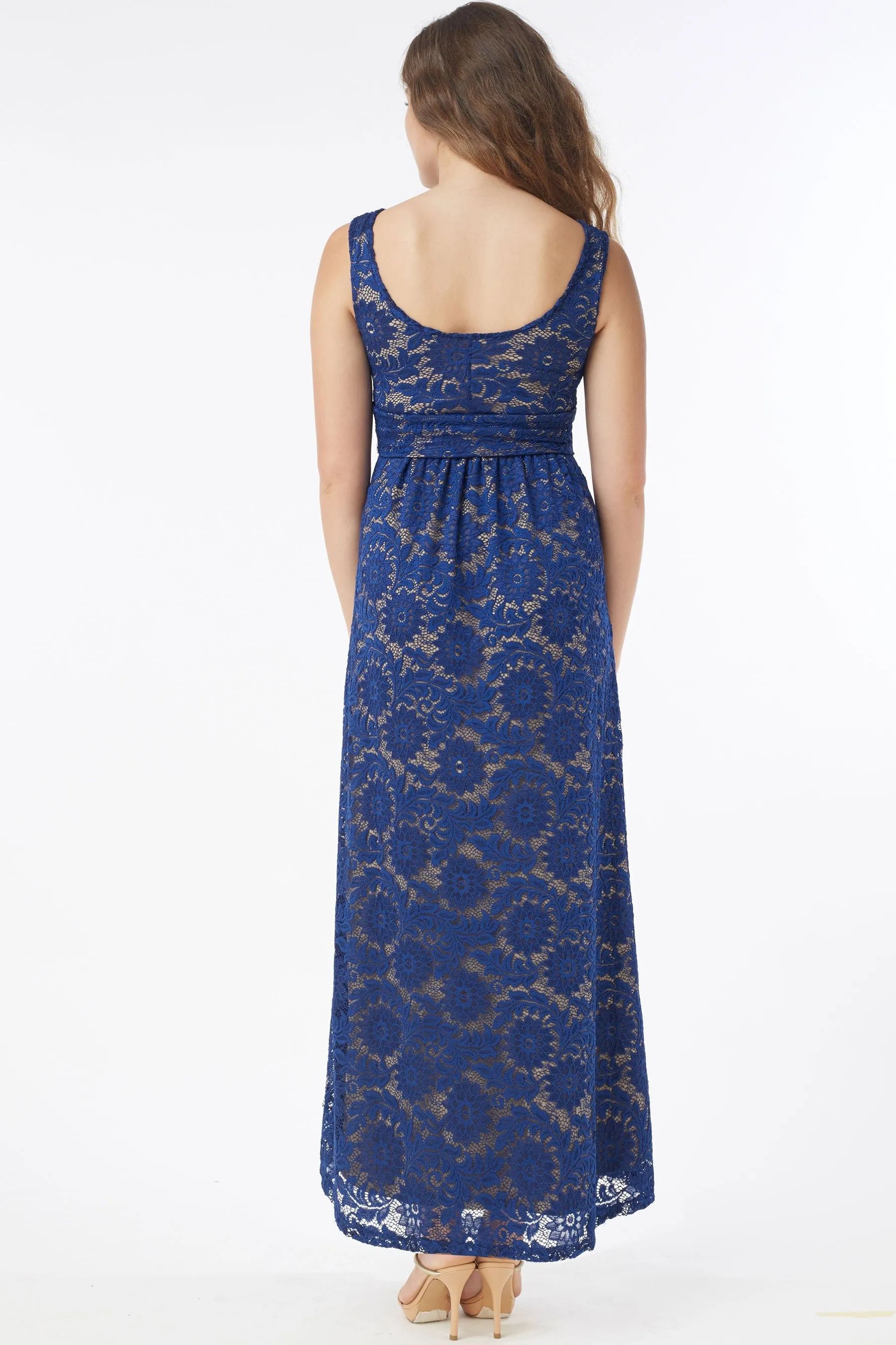 Chantilly Lace Maternity & Nursing Maxi by MEV