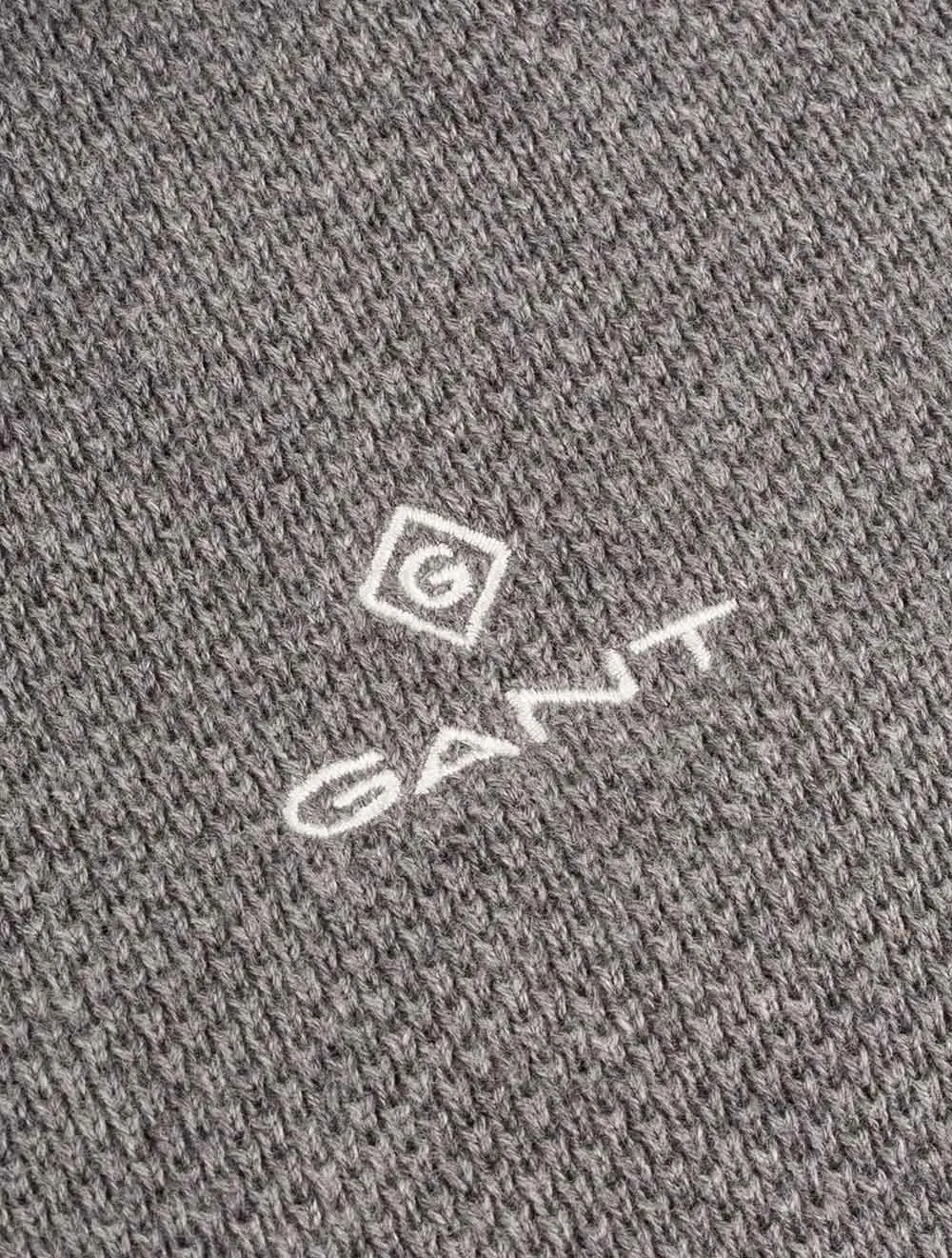 Cotton Pique Polo Dark Grey Melange