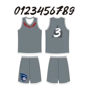 Custom Design Team Set College Basketball Uniform