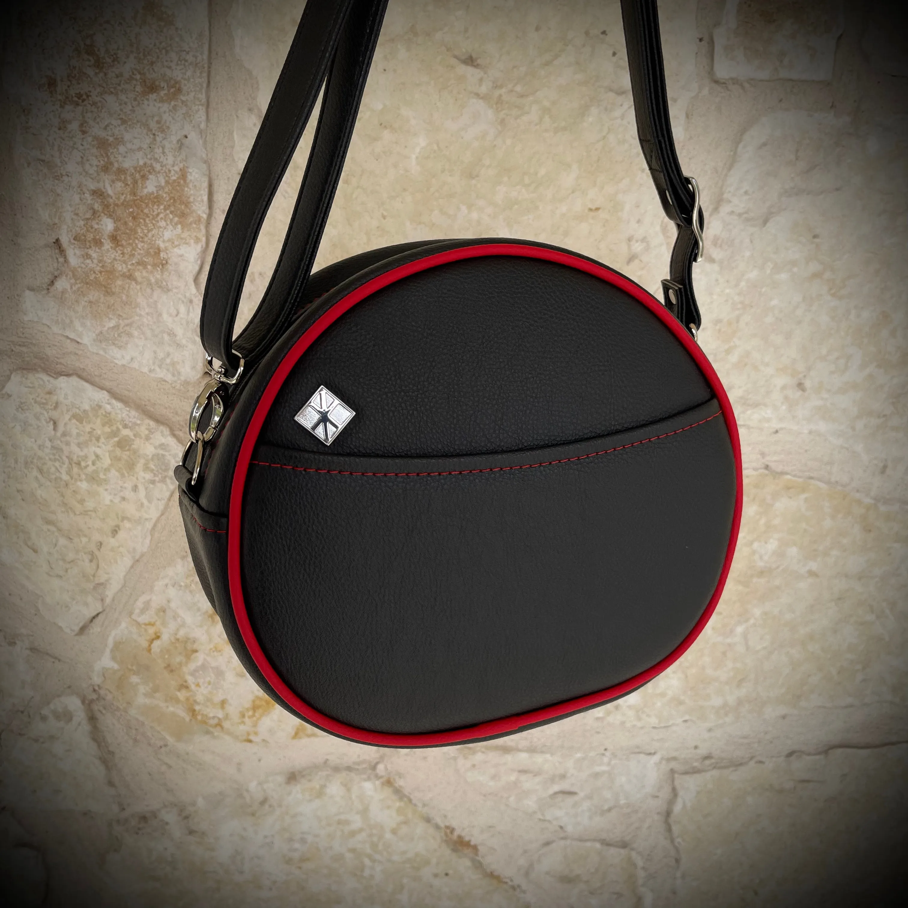 Drippy Drop X Eye Shadow Skull - Symphony Black & Matte Red - *PRE-ORDER