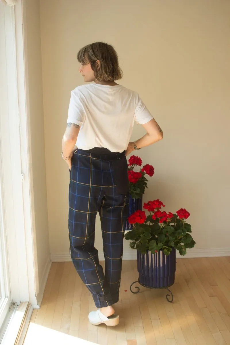 Eve Gravel Snowdown Pants - Tartan (Online Exclusive)