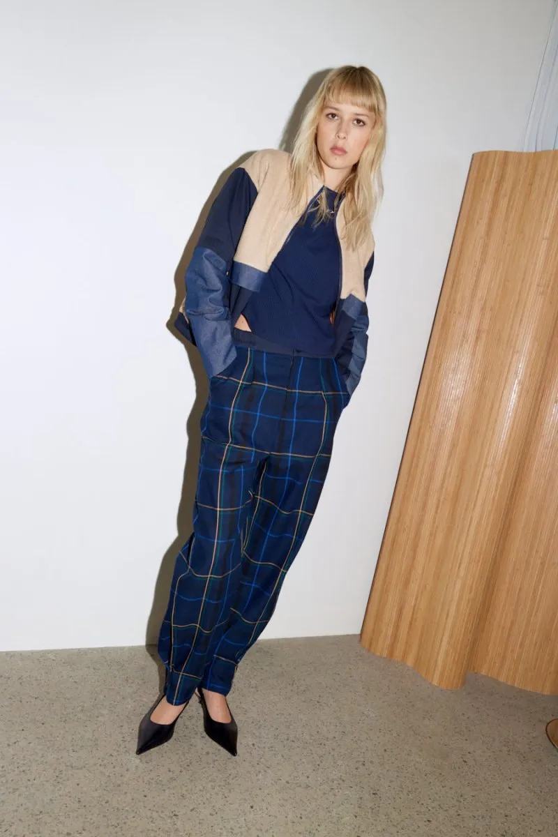 Eve Gravel Snowdown Pants - Tartan (Online Exclusive)