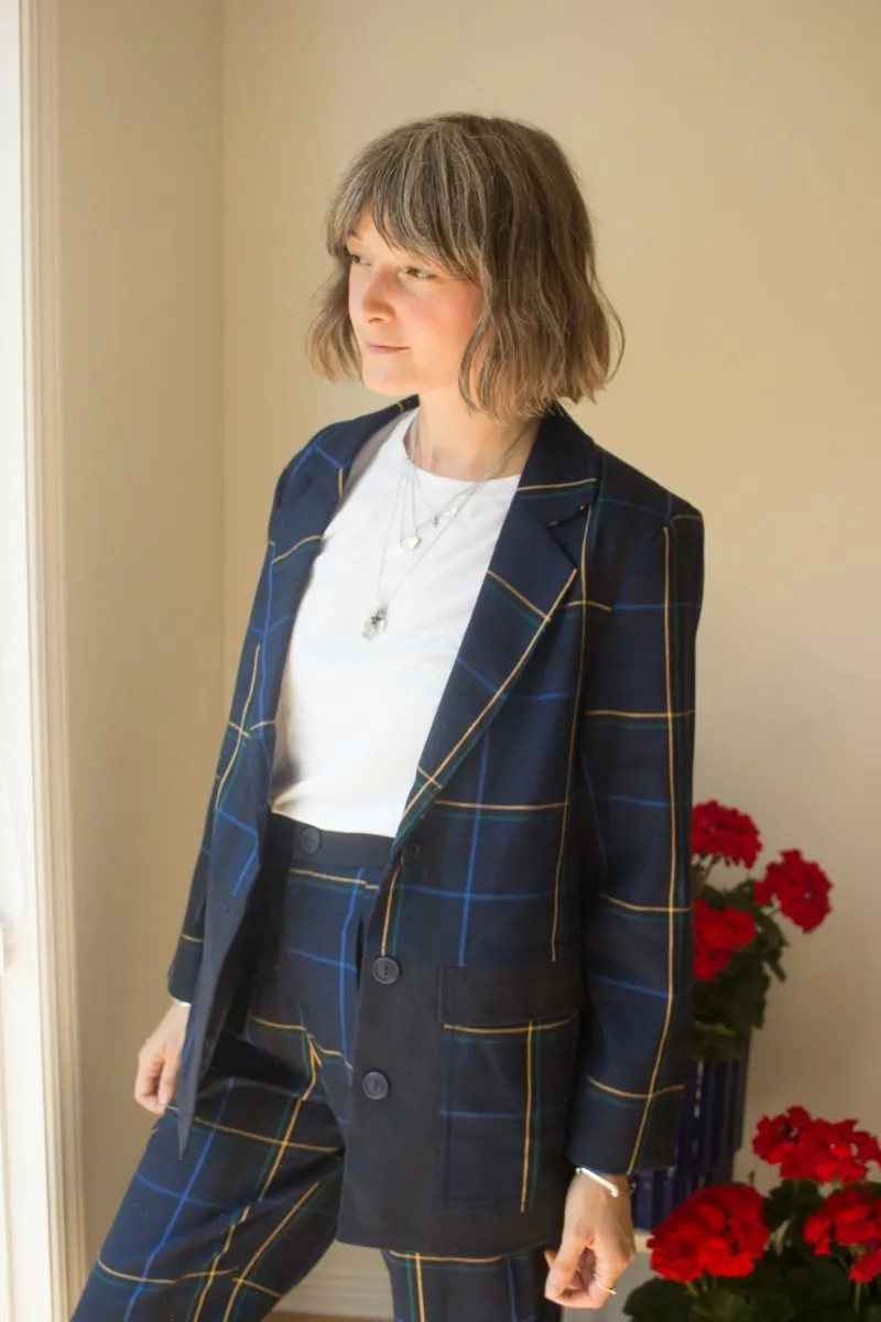 Eve Gravel Snowdown Pants - Tartan (Online Exclusive)