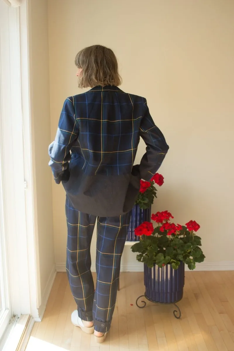 Eve Gravel Snowdown Pants - Tartan (Online Exclusive)