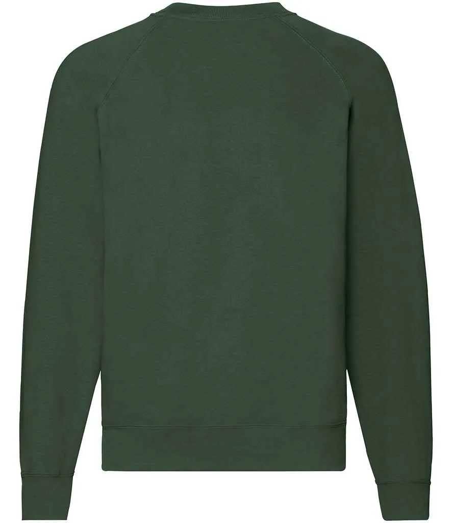 Fruit of the Loom Classic Raglan Sweatshirt - Dark Colours