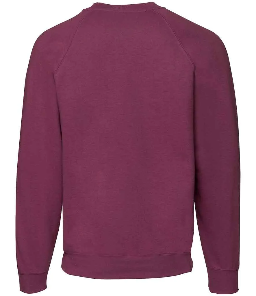 Fruit of the Loom Classic Raglan Sweatshirt - Dark Colours