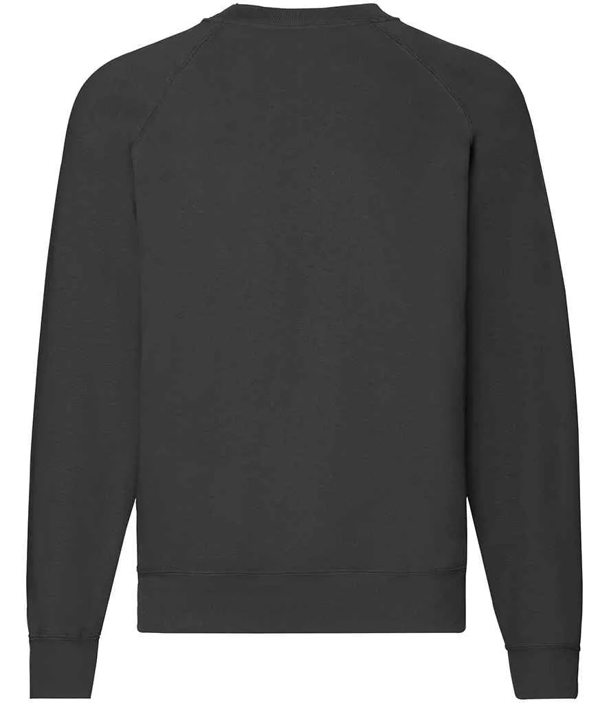 Fruit of the Loom Classic Raglan Sweatshirt - Dark Colours