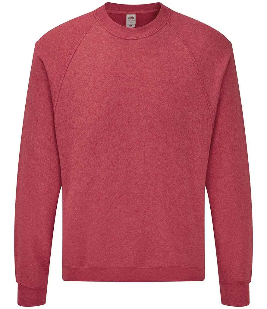 Fruit of the Loom Classic Raglan Sweatshirt - Dark Colours