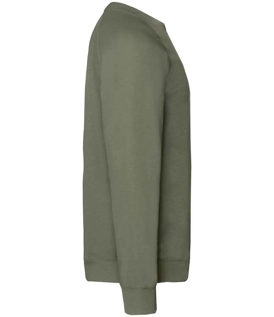Fruit of the Loom Classic Raglan Sweatshirt - Dark Colours