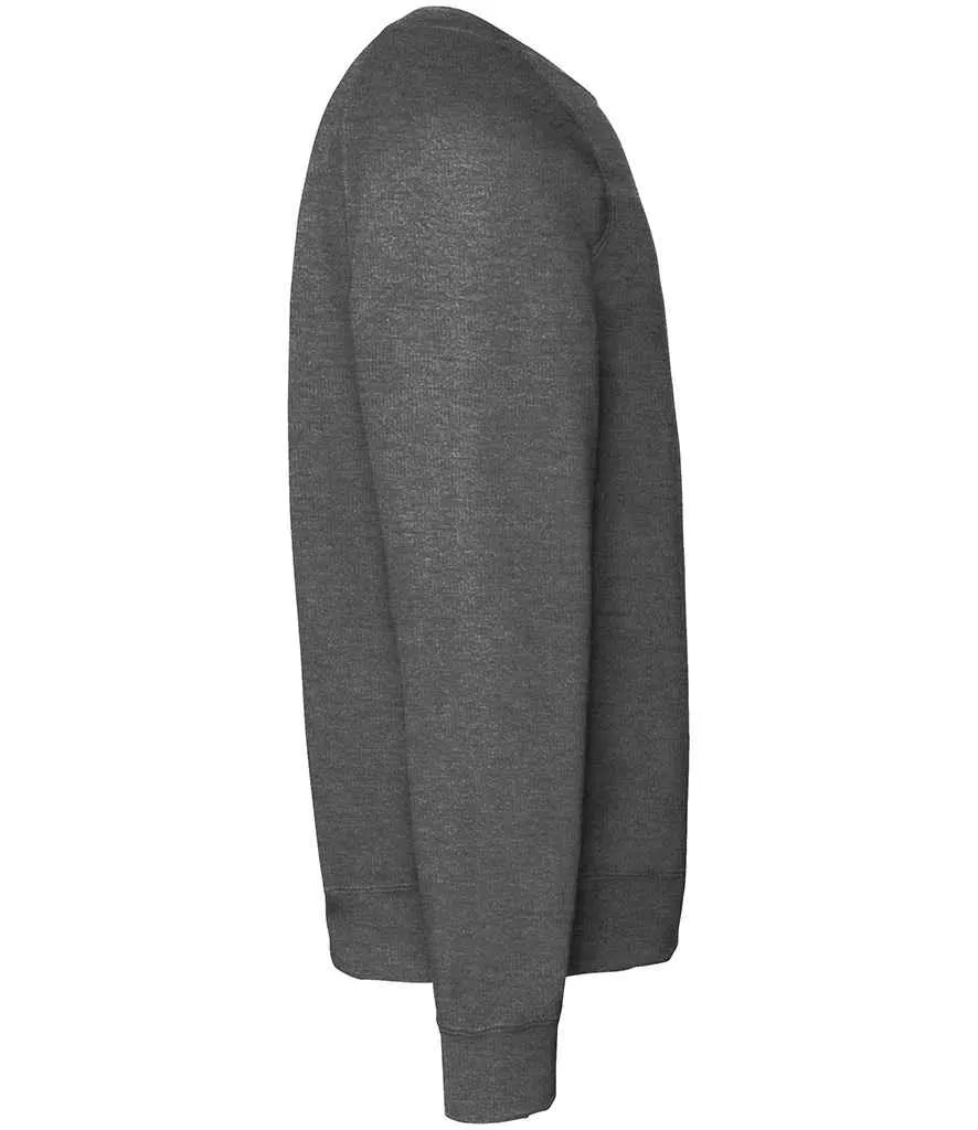Fruit of the Loom Classic Raglan Sweatshirt - Dark Colours