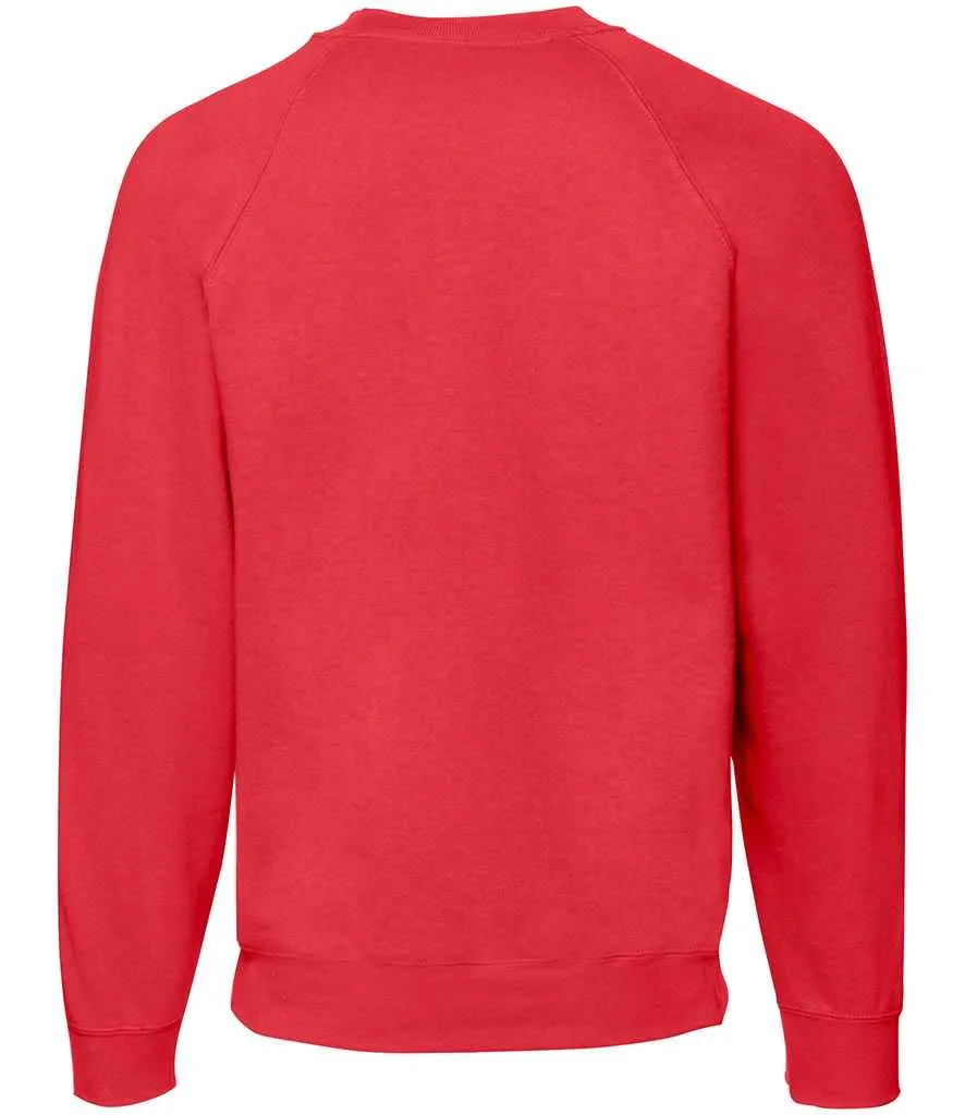 Fruit of the Loom Classic Raglan Sweatshirt - Dark Colours