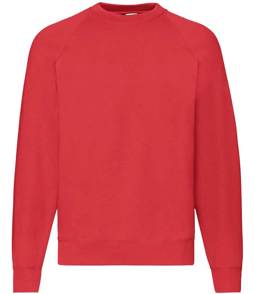 Fruit of the Loom Classic Raglan Sweatshirt - Dark Colours