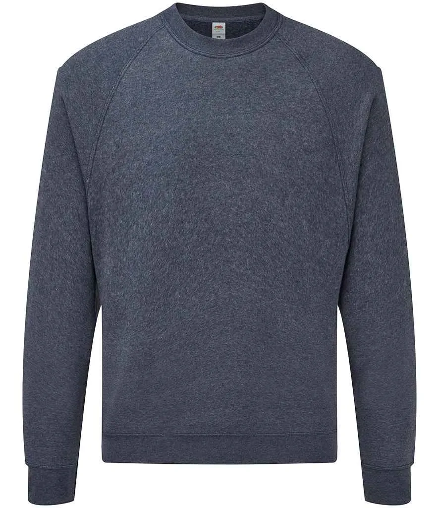 Fruit of the Loom Classic Raglan Sweatshirt - Dark Colours