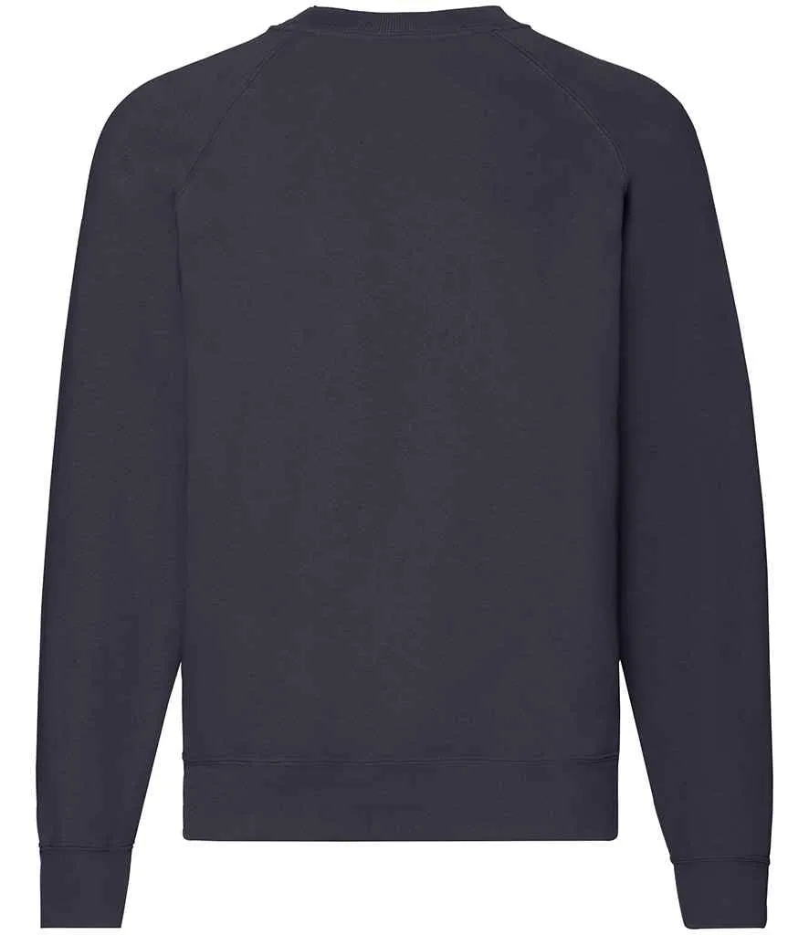 Fruit of the Loom Classic Raglan Sweatshirt - Dark Colours