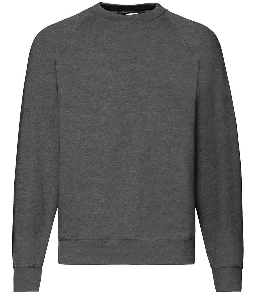 Fruit of the Loom Classic Raglan Sweatshirt - Dark Colours