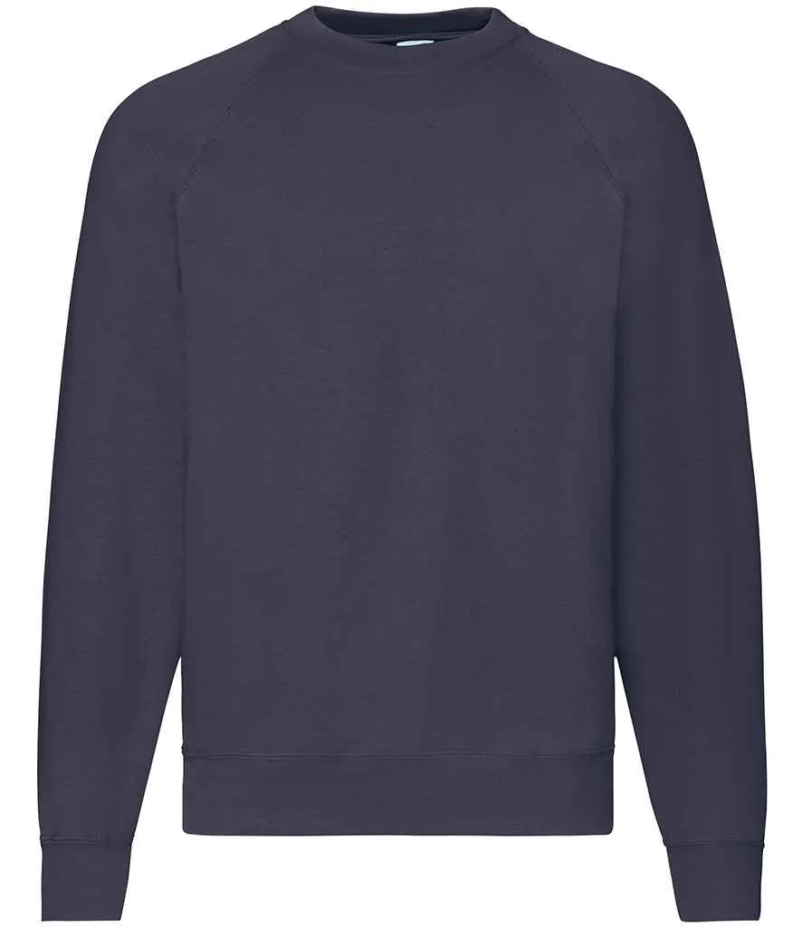 Fruit of the Loom Classic Raglan Sweatshirt - Dark Colours