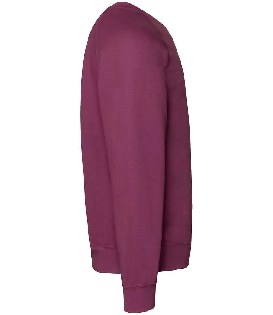 Fruit of the Loom Classic Raglan Sweatshirt - Dark Colours