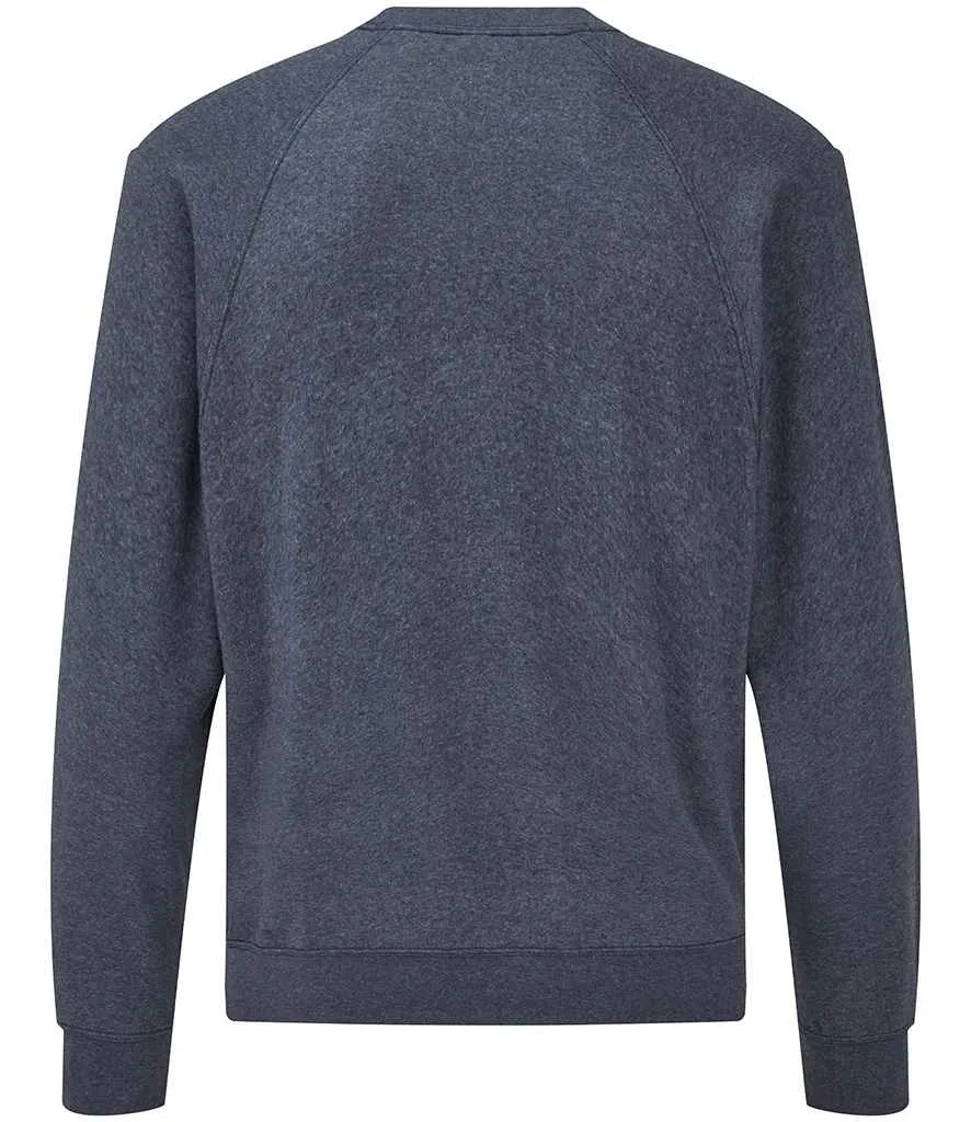 Fruit of the Loom Classic Raglan Sweatshirt - Dark Colours