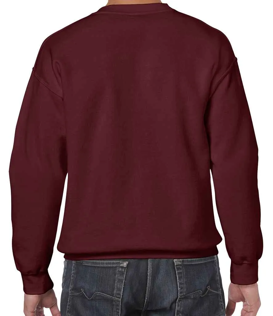 Gildan Heavy Blend Sweatshirt - Brown, Green, Yellow, Orange