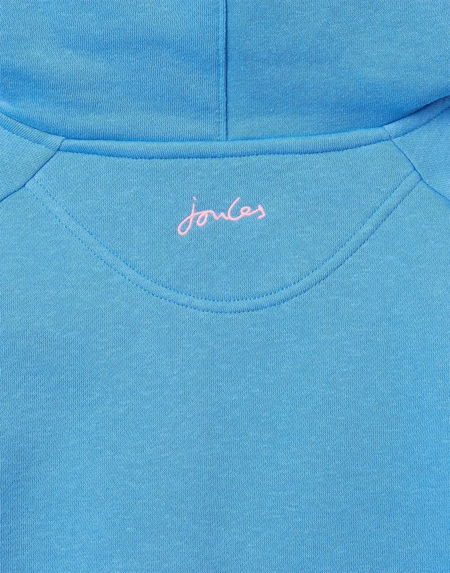 Girls' Lucas Raglan Sleeve Hooded Sweatshirt | Joules