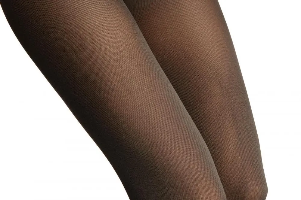 Grey 120 Denier (Winter) Footless Tights
