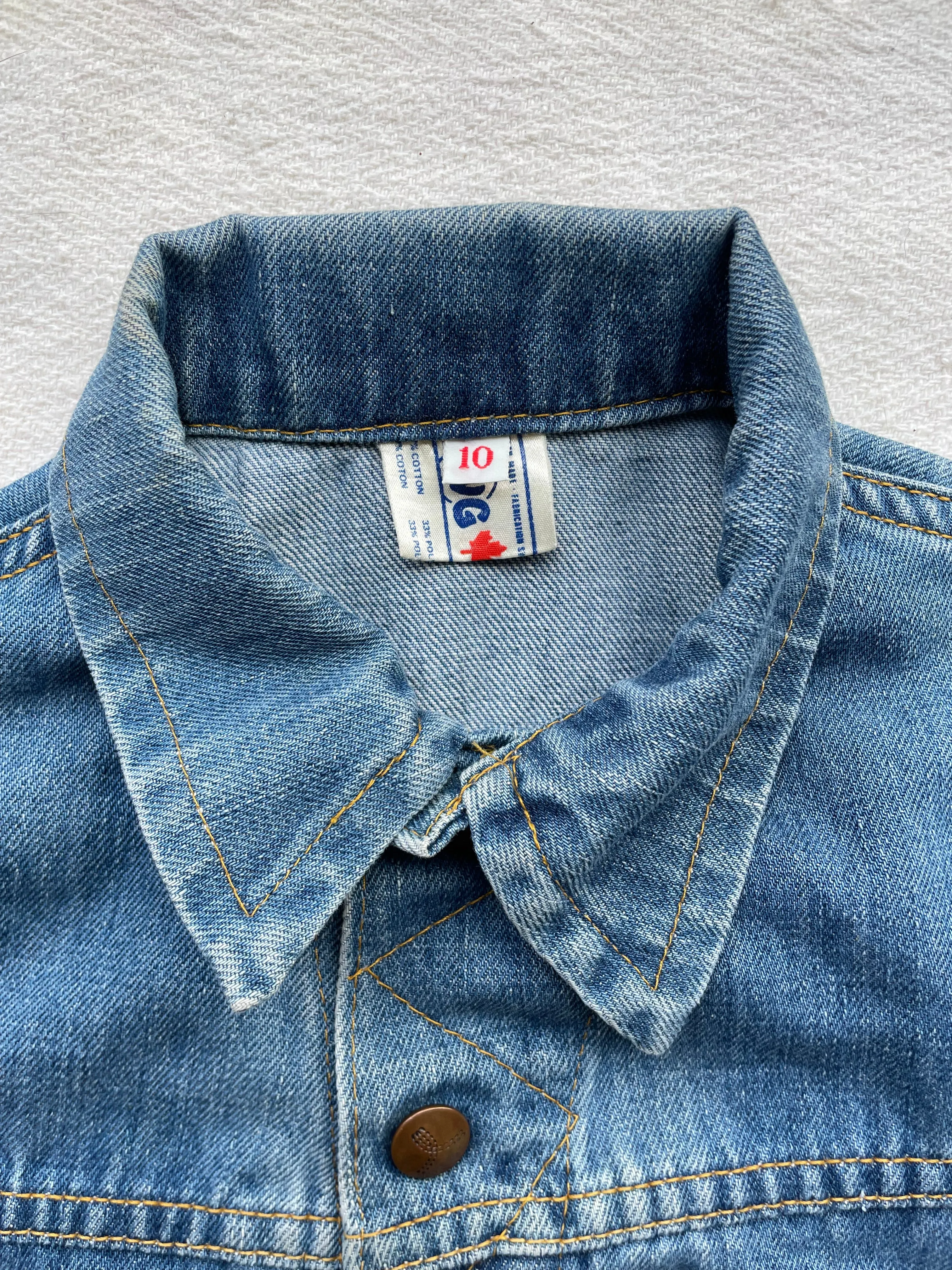 GWG kings 60s kids size 10 denim jacket