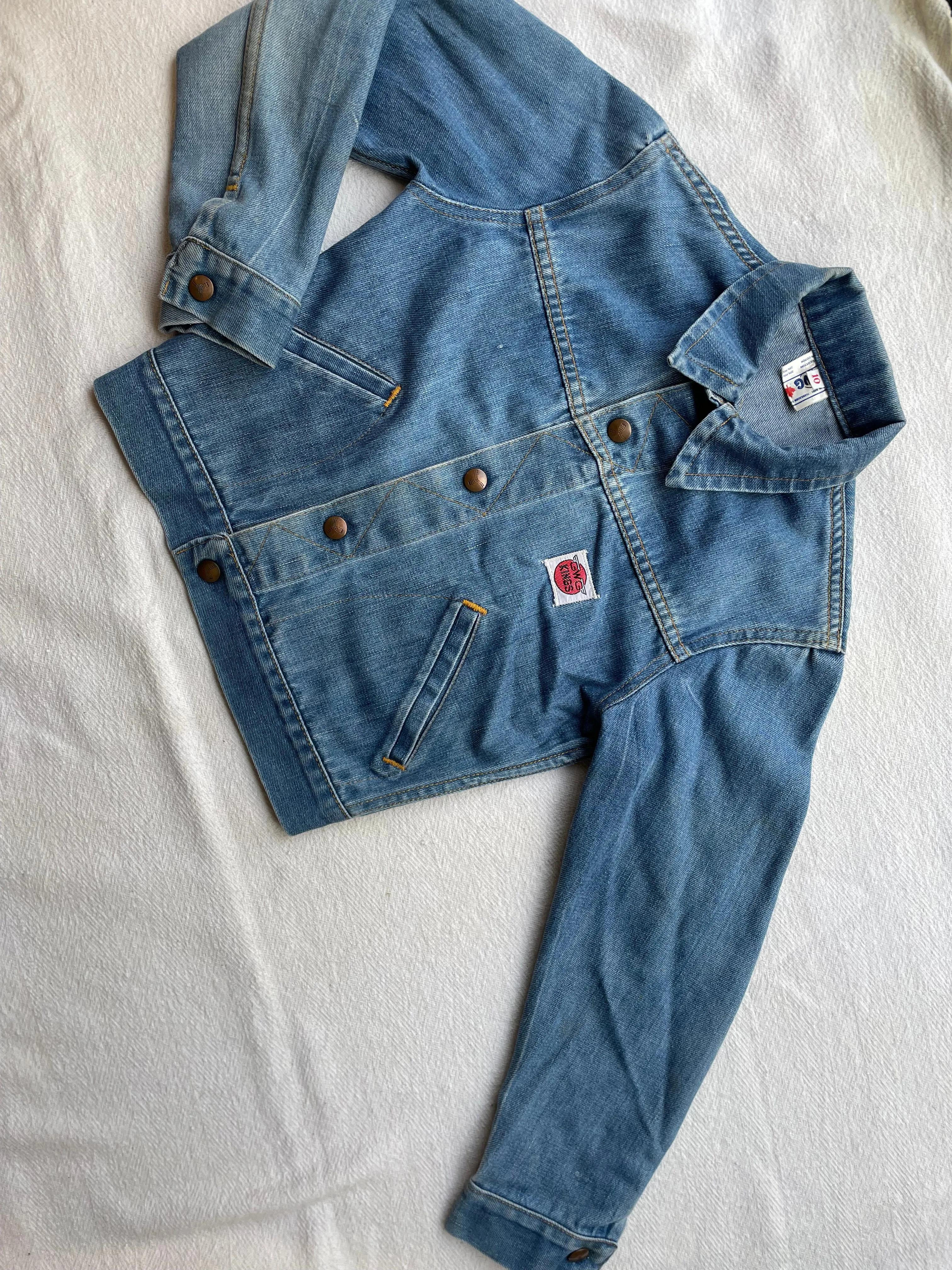 GWG kings 60s kids size 10 denim jacket