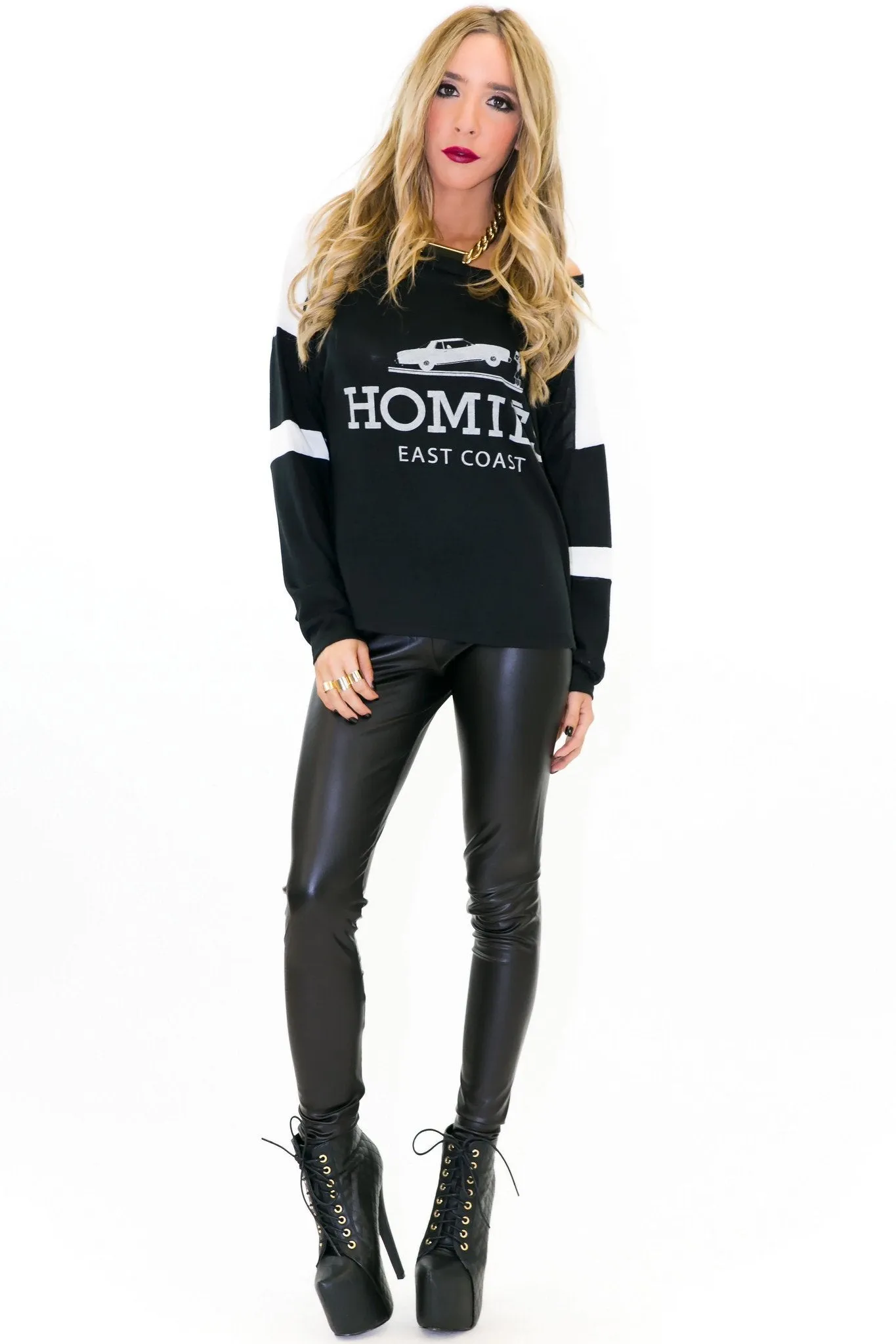 HOMIES LONG SLEEVE SWEATSHIRT TEE