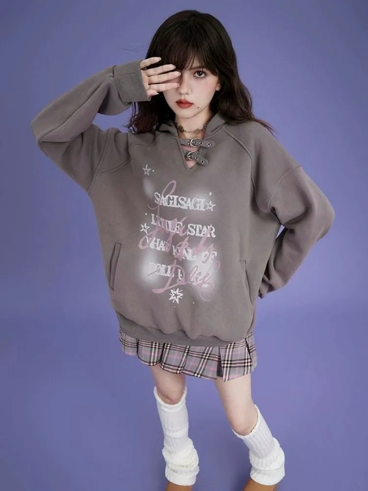 Hooded Padded Thick Sweatshirt【s0000004430】