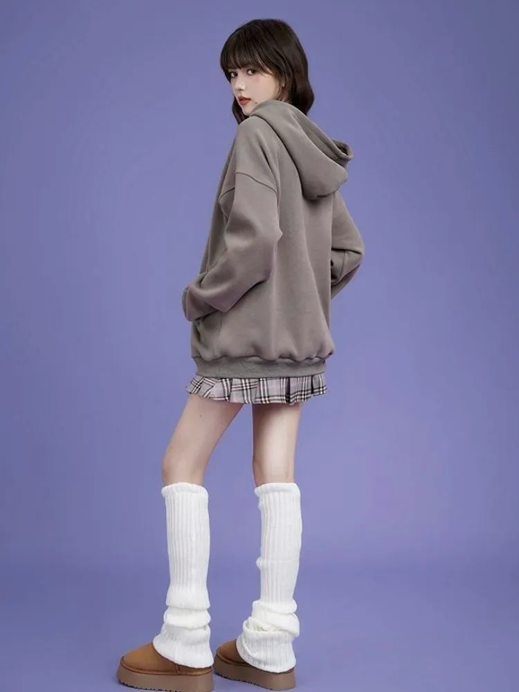 Hooded Padded Thick Sweatshirt【s0000004430】