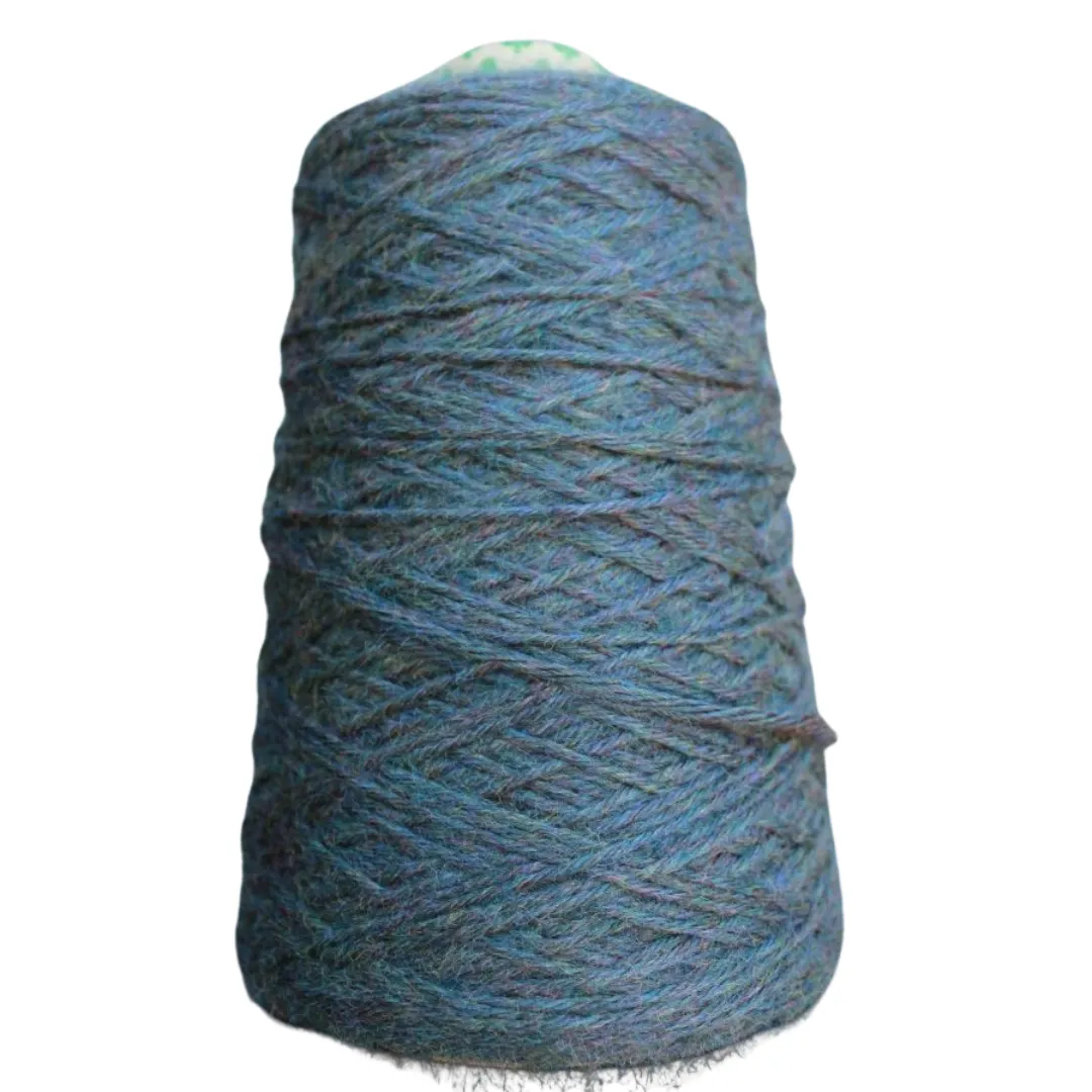 Jagger Spun Wool-Bamboo Heathers | 5/8 Worsted Weight | 1/2 lb Cone