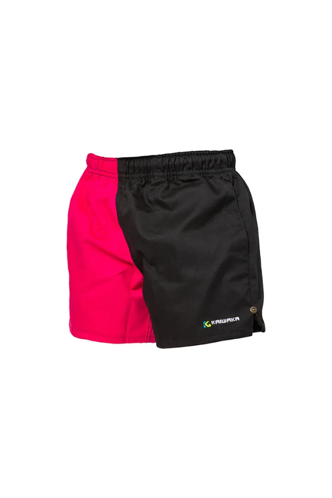 Kaiwaka Kids Shorts - Pink and Black